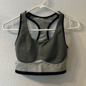 No brand sport bra with built in pads fits like a medium